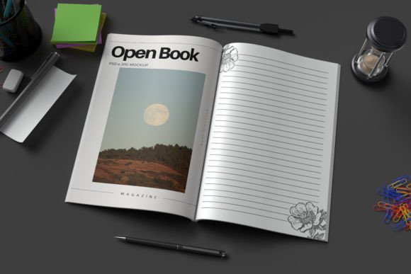 Back to School Book Mockup