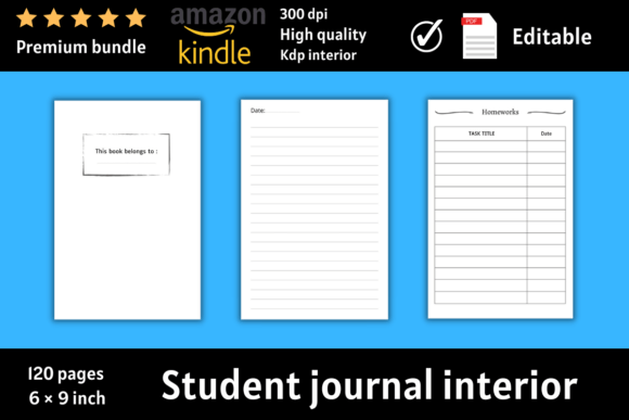 Back to School Journal Interior