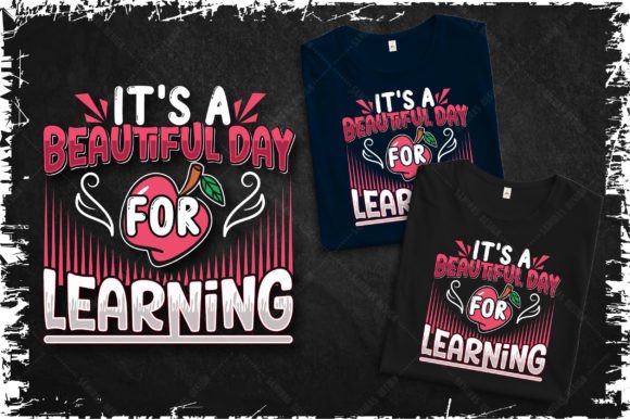 Back to School Learning T-shirt Design