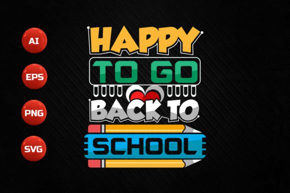 Back to School T-shirt Design 206