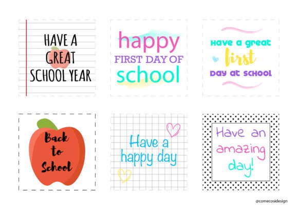 Back to School Tags