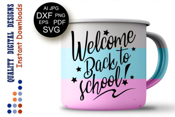 Welcome Back to School Quote Clipart: A Digital Resource for Educators and Creators